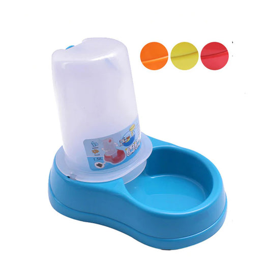 Bps-2327-28 Bebedero Y Comedero Dispensador Automático Perro y Gato 650-1500ml Color Aleatorio