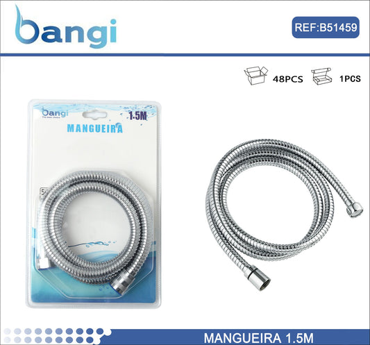 Manguera de ducha acero 1.5m