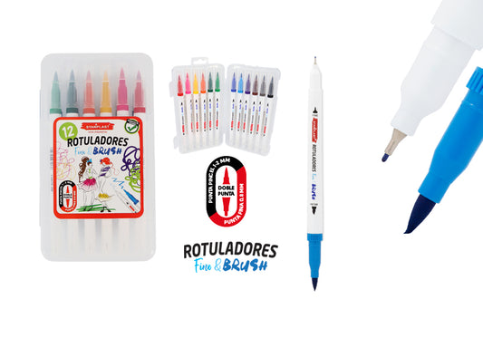 Rotuladores Doble Punta Finebrush